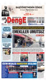 MANİSA'DA DENGE