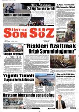 SİİRT’TE SON SÖZ