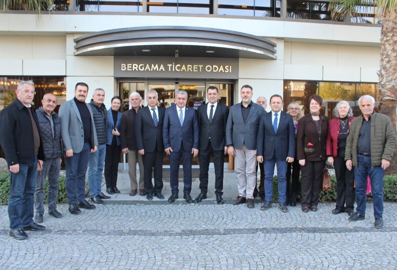 İzmir Milletvekili Bedri Serter, Berto’yu Ziyaret Etti