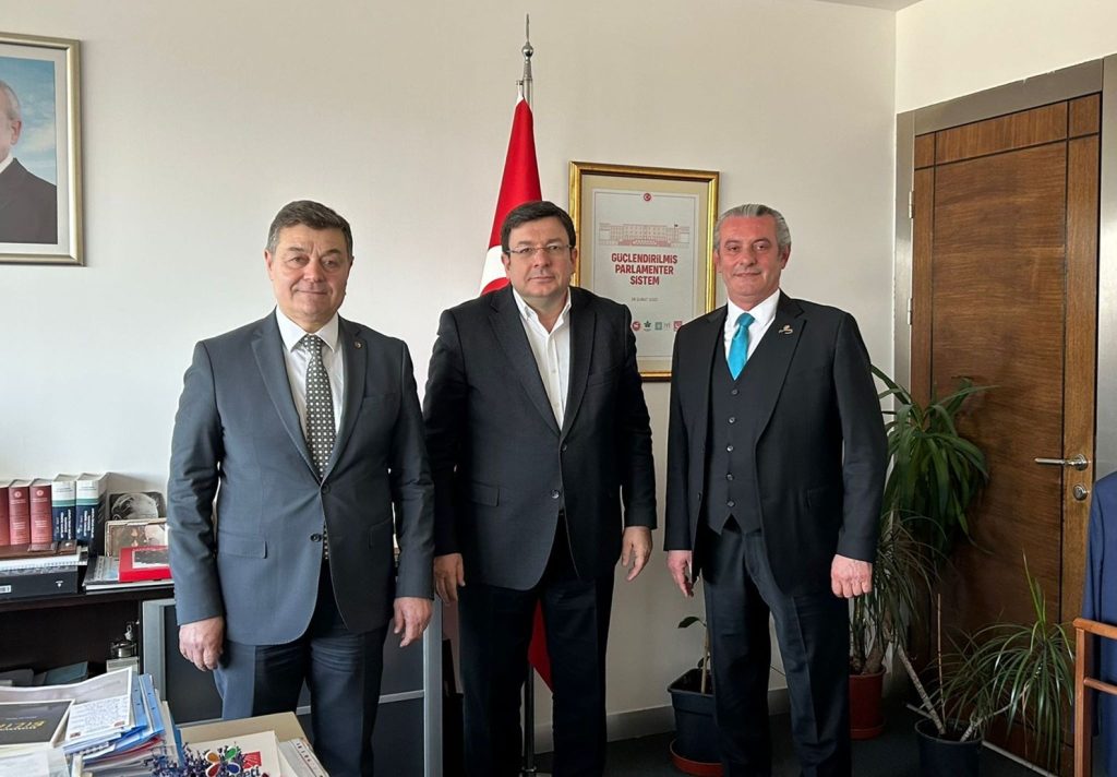 Bergama, Aliağa ve Menemen Ticaret Odası Başkanları, “Milletvekili” talebi için Ankara’da!