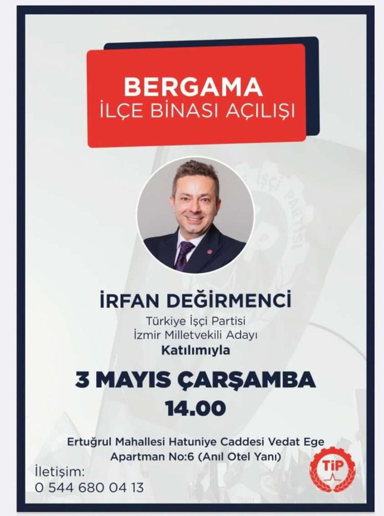 İrfan Değirmenci Bergama’da!