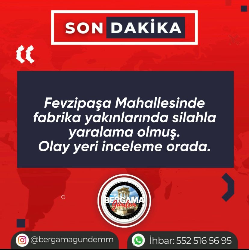 Fevzipaşa Mahallesinde Silahla Yaralama