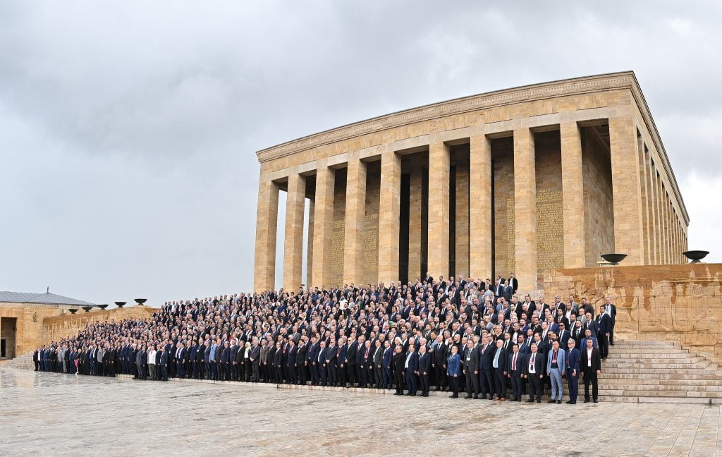 TOBB CAMİASI ANITKABİR’DE