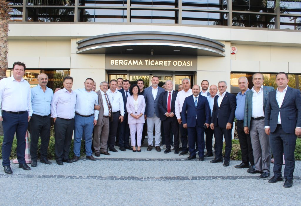 İZMİR ESNAF ODALARI BİRLİĞİ YÖNETİMİ’NDEN BERTO’YA ZİYARET