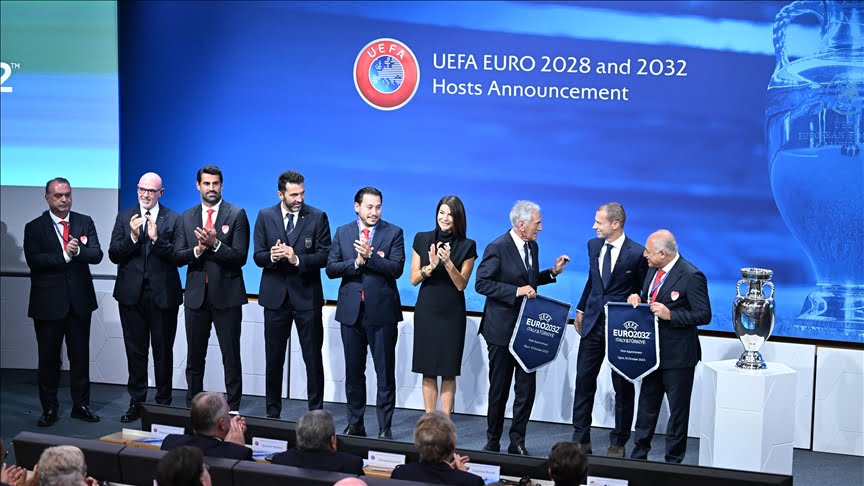EURO 2032’nin ev sahipliğini Türkiye ve İtalya yapacak