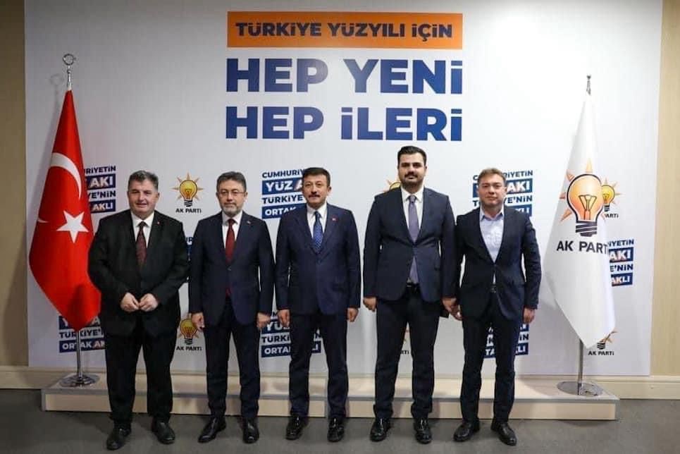 KINIK BELEDİYE BAŞKANI DR. SADIK DOĞRUER TDİOSB İLE İLGİLİ TARIM VE ORMAN BAKANINI ZİYARETTE BULUNDU