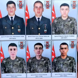 Pençe-Kilit şehitleri memleketlerine uğurlandı