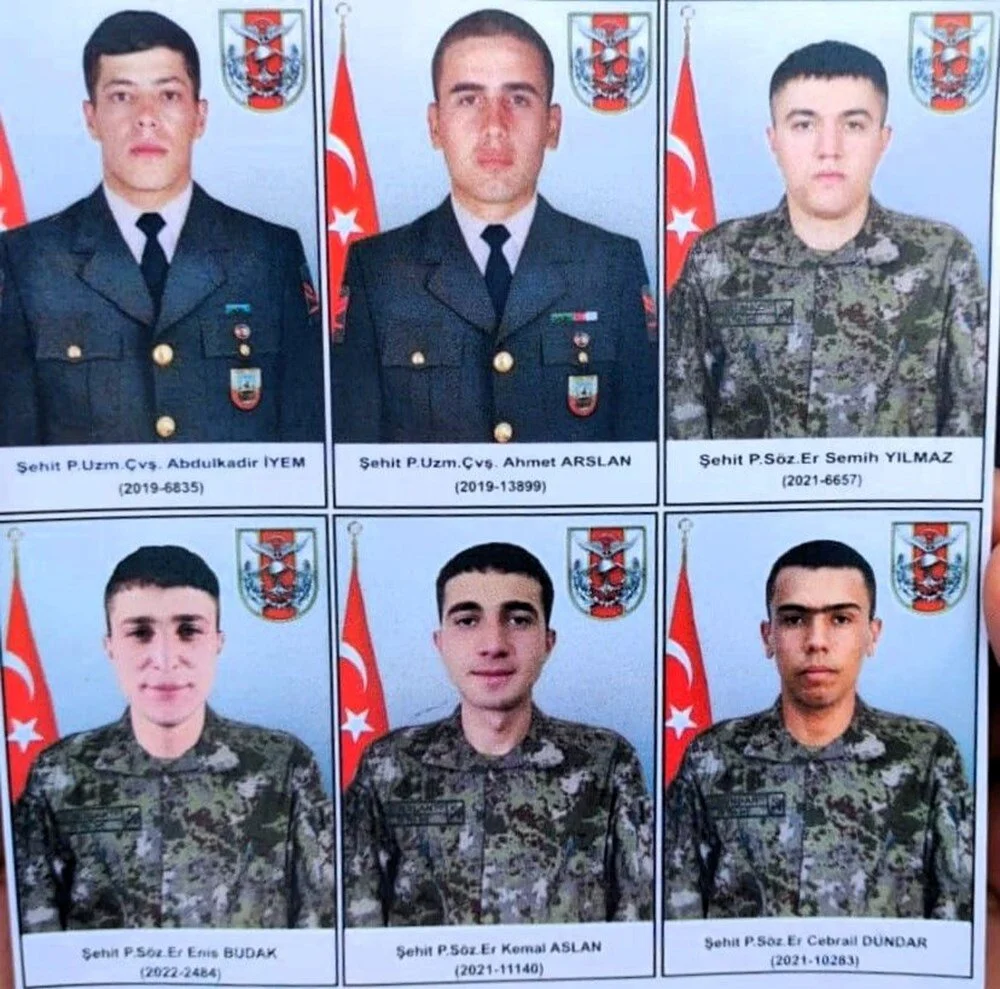 Pençe-Kilit şehitleri memleketlerine uğurlandı