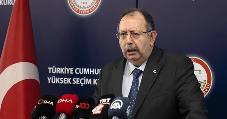 Yerel seçim süreci başladı | YSK Başkanı: Seçime 36 siyasi parti katılabilecek