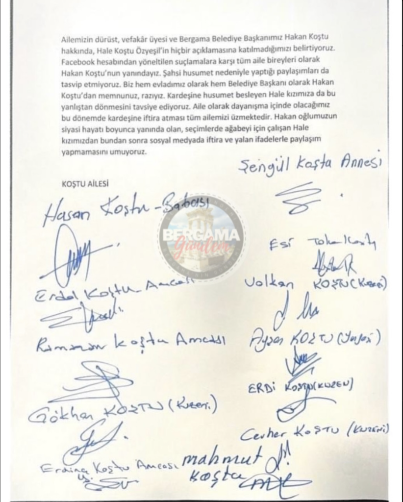KOŞTU Ailesi’nden flaş açıklama!