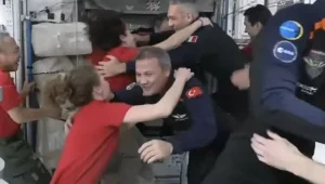 İlk Türk astronot Uluslararası Uzay İstasyonu’nda