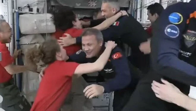 İlk Türk astronot Uluslararası Uzay İstasyonu’nda