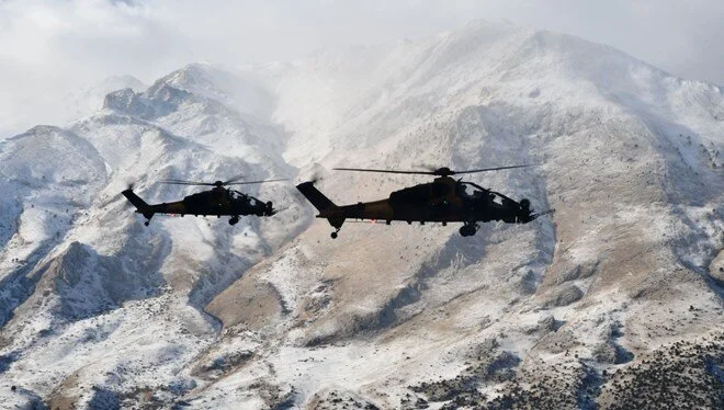 Irak ve Suriye’nin kuzeyine hava harekatı: 23 hedef imha edildi