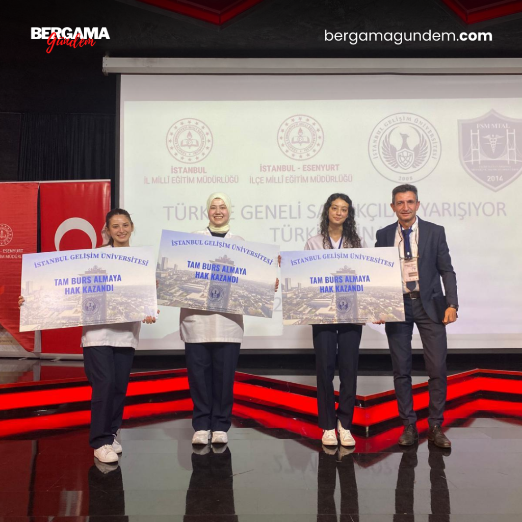 Bergama 70. Yıl Mesleki ve Teknik Anadolu Lisesi Türkiye Birincisi Oldu!