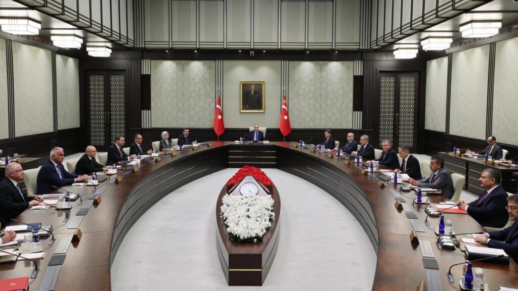 Kabine toplantısı başladı