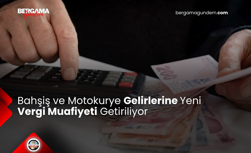Bahşiş ve Motokurye Gelirlerine Yeni Vergi Muafiyeti Getiriliyor