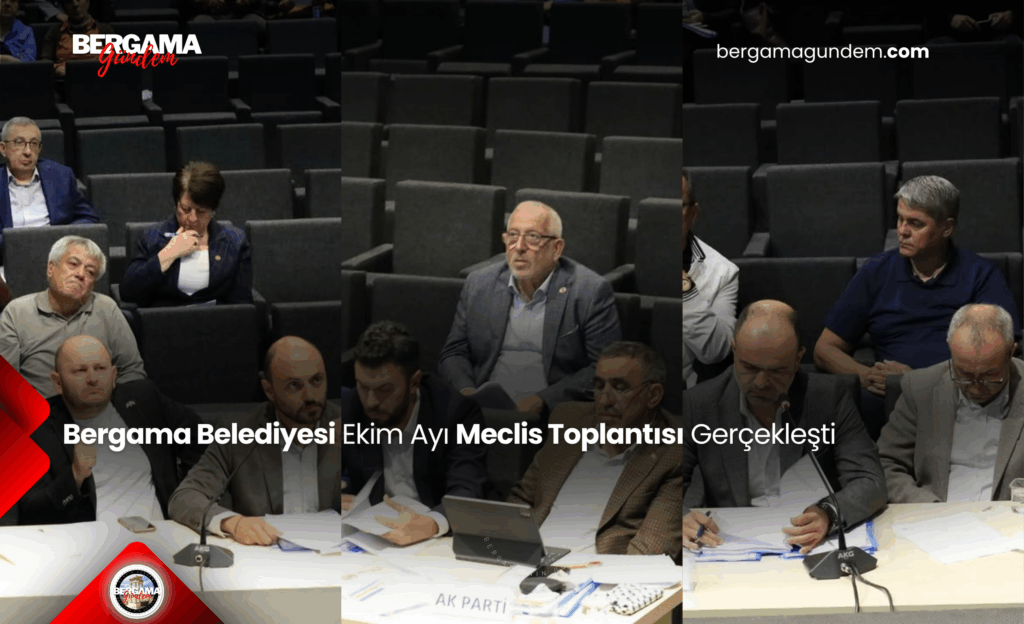 Bergama Belediyesi Ekim Ayı Meclis Toplantısı Gerçekleşti