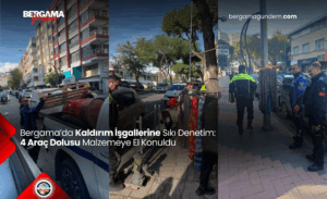 Bergama’da Kaldırım İşgallerine Sıkı Denetim