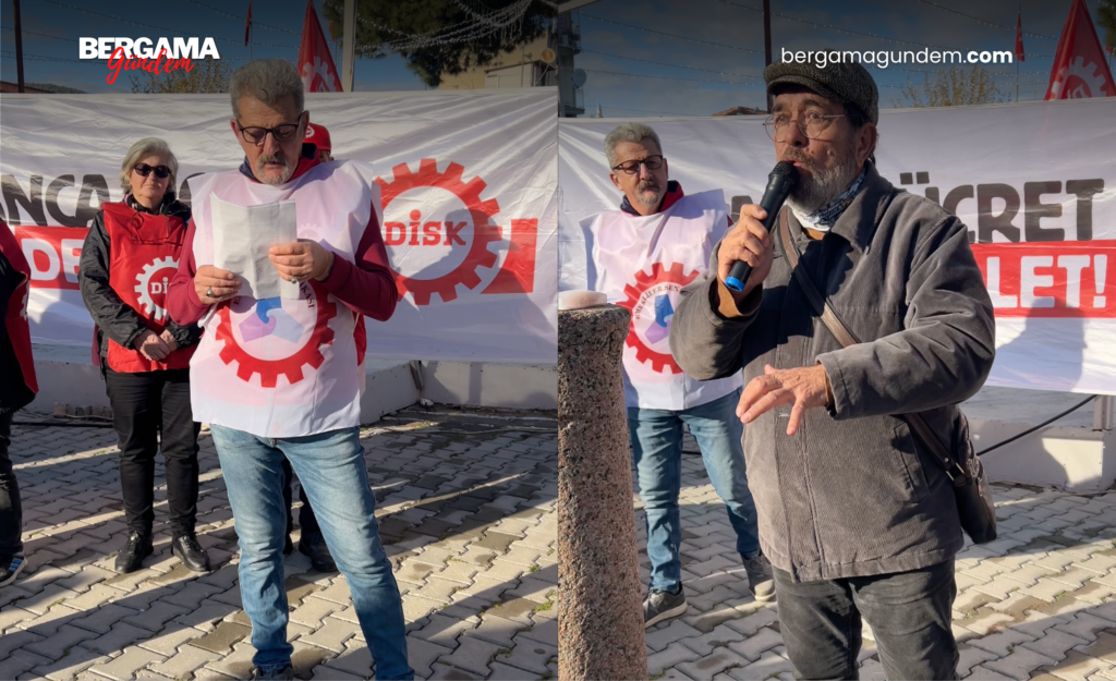 DİSK Emekli-Sen’den Cumhuriyet Meydanı’nda Basın Açıklaması