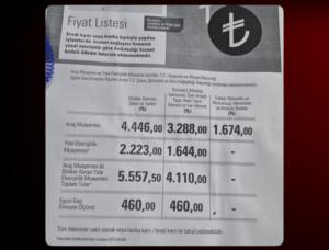 TÜVTÜRK Araç Muayene Ücretlerine Zam: 2026 Tarifesi Açıklandı