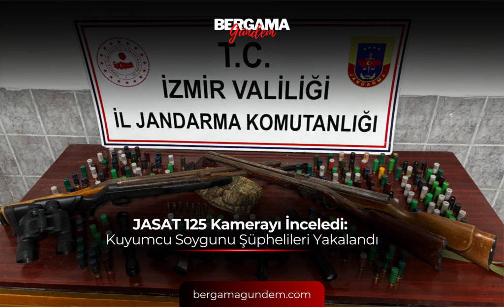 JASAT 125 Kamerayı İnceledi: Kuyumcu Soygunu Şüphelileri Yakalandı